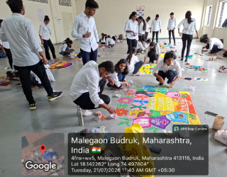 Rangoli and Poster Competition on the Occasion of Birth Anniversary of Late Shri Ajit Dada Pawar